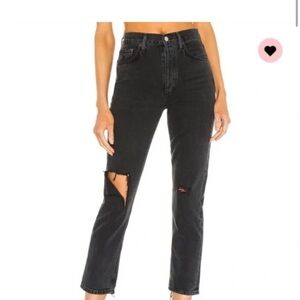 Agolde Riley High Rise Straight